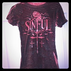 Sinful by Affliction shirt
